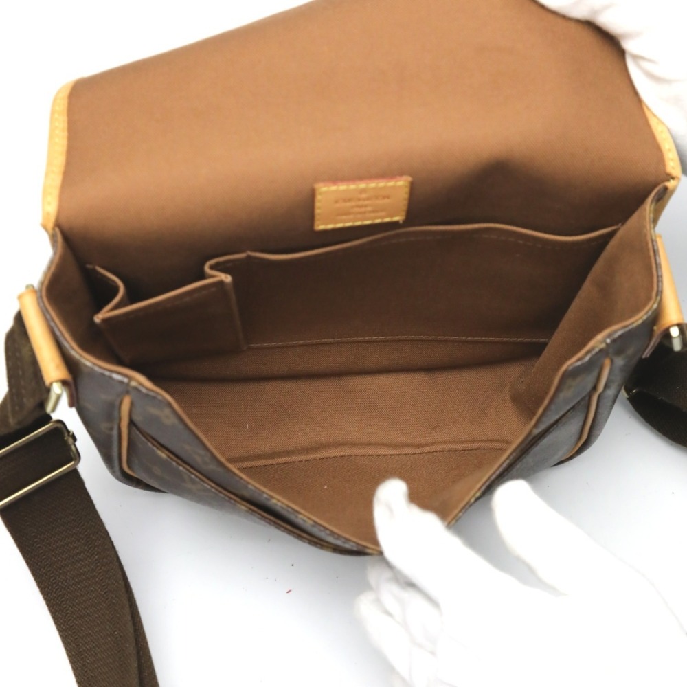 LOUIS VUITTON Authentic Brown Monogram Canvas Shoulder Bag - Picture 15 of 16